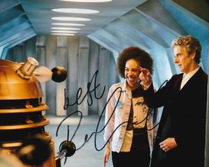 Pearl Mackie Signed 10x8” Photograph & COA (Doctor Who)