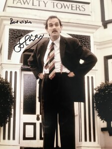 John Cleese Signed 16x12" Photograph & COA (Fawlty Towers)
