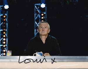 Louis Walsh Signed 10x8" Photograph & COA (The X Factor)