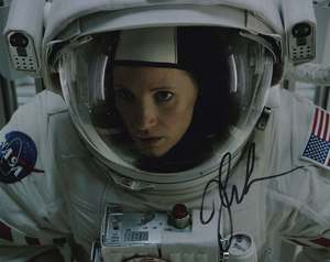 Jessica Chastain Signed 10x8" Photograph & COA (Interstellar)