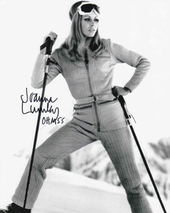 Joanna Lumley Signed 10x8" Photograph & COA