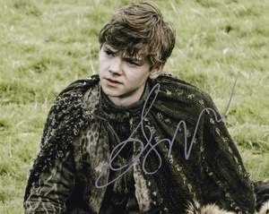 Thomas Brodie-Sangster Signed 10x8" Photograph & COA