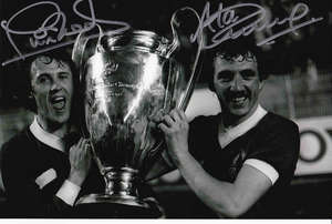 Phil Neal and Alan Kennedy Signed 12x8” Photograph & COA