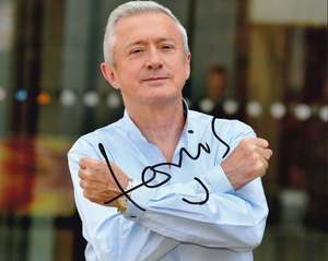 Louis Walsh Signed 10x8" Photograph & COA (The X Factor)
