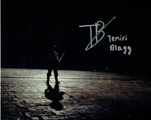 Temiri Blagg Signed 10x8" Photograph & COA