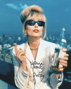 Joanna Lumley Signed 10x8" Photograph & COA (Absolutely Fabulous)