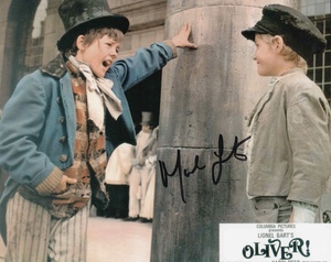 Mark Lester Signed 10x8" Photograph & COA (Oliver!)