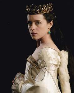Claire Foy Signed 10x8" Photograph & COA (The Crown)